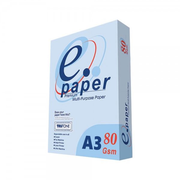  E-Paper Χαρτί Εκτύπωσης Α3 80gr - 500 Φύλλα 
